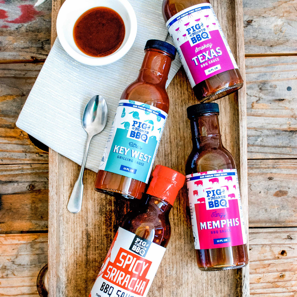 Black Label Barbecue Sauce And Spice Rub Box Gift Set By The Smokey Carter  | notonthehighstreet.com